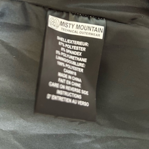 Misty Mountain Outerwear black coat - Picture 3 of 3